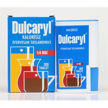 Dulcaryl Kalorisiz Tatlandırıcı 500 Efervesan Tabl