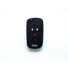 Gsk Chevrolet Cruze Kumanda Kabı Koruyucu Kılıf 3 Tuş( Siyah )