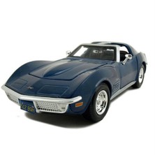 Maisto Chevrolet Corvette 1970 1:24 Model Araba S/E Mavi