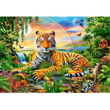 1000 Parça Ormanın Kralı Puzzle (Castorland King Of The Jungle)