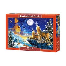 Castorland 1000 Parça Puzzle Uluyan Kurtlar