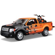 Maisto Ford F-150 Stx Harley Davidson 1:27 Model Araba