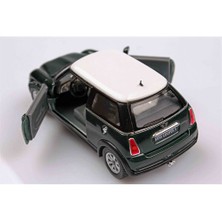 Kırmızı Mini Cooper S 1/28 Çek Bırak Die-Cast Model Araç