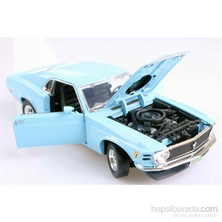 Motomax 1970 Ford Mustang 429 BOSS 1/18 Die Cast Model Araç