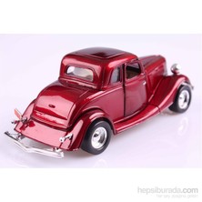 Motomax 1934 Ford Coupe 1/24 Die Cast Model Araç