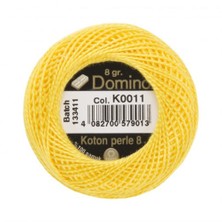 Coats Domino 8Gr Sarı No: 8 Nakış İpliği - K0011