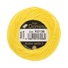 Coats Domino 8Gr Sarı No: 8 Nakış İpliği - K0136