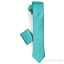 Varetta Erkek Pastel Yeşil  Mendilli Kravat