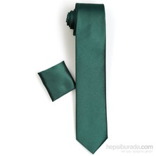 Varetta Erkek Zümrüt Yeşil Mendilli Kravat
