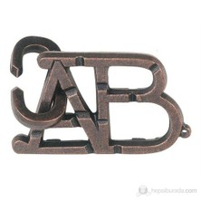 Eureka Cast 3D Döküm Puzzle Abc *