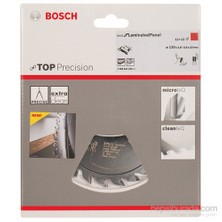 Bosch  - Best Serisi Hassas Kesim Lamine Panel İçin Ön Çizme Bıçağı - 120 X 22 X 2,8-3,6 Mm, 12+12 Diş