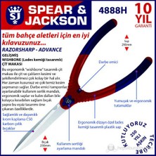 Spear And Jackson 4888Hs Profesyonel Çit Makası Advanced