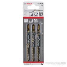 Bosch  - Fiber Ve Çimetolu Malzeme İçin T 141 Hm Dekupaj Testeresi Bıçağı - 3'Lü Paket