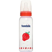 Tombik Meyve Desenli PP Biberon 250 ML (%0 BPA) / Çilek