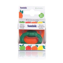 Tombik Damaklı Silikon Emzik (%0 BPA) 6 Ay+ / Portakal