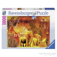 Ravensburger 1000 Parça Puzzle Afrika İzlenimleri