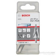 Bosch  - Kademeli Matkap Ucu Hss - 6 - 37 Mm, 10,0 Mm, 93 Mm
