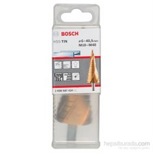 Bosch  - Kademeli Matkap Ucu Hss-Tin - M10-M40, 10,0 Mm, 125,5 Mm