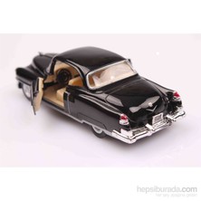 Siyah 1953 Cadillac Series 62  1/43 Çek Bırak Die-Cast Model Araç