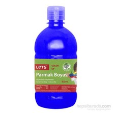 Let's 500 ml Mavi Parmak Boyası Oyun Hamuru 8-12 Yaş Kız Çocuk ve Erkek Çocuklar İçin
