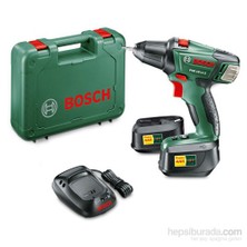 Bosch PSR 18 LI-2 18 Volt Lityum Çift Akülü Vidalama  0.603.973.30A