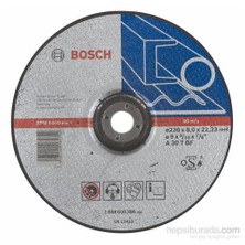 Bosch  - Expert Serisi Metal İçin Bombeli Taşlama Diski (Taş) - A 30 T Bf, 230 Mm, 8,0 Mm