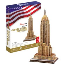 Cubic Fun Puzzle Empire State Binası (3 Boyutlu)