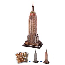 Cubic Fun Puzzle Empire State Binası (3 Boyutlu)