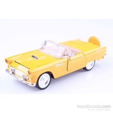 Diecast 1956 Ford Thunderbird 1/24 Die Cast Model Araç