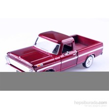 Diecast 1969 Ford F-100 Pickup 1/24 Die Cast Model Araç