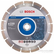 Bosch  - Standard Seri Taş İçin Elmas Kesme Diski - 230 X 22,23 X 2,3 X 10 Mm