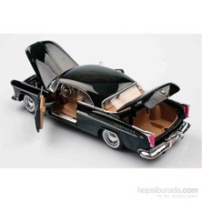 Motomax Siyah 1955 Chrysler C300 1/24 Die Cast Model Araç