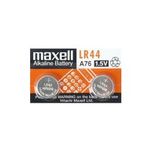 Maxell Lr44, A76, Alkalin Hafıza Pili 10'Lu
