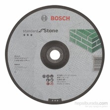 Bosch  - Standard Seri Taş İçin Bombeli Kesme Diski (Taş) - C 30 S Bf, 230 Mm, 22,23 Mm, 3,0 Mm