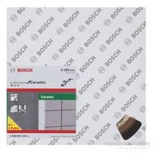 Bosch  - Standard Seri Seramik İçin Elmas Kesme Diski - 9+1 Set - 180 X 22,23 X 1,6 X 7 Mm