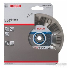 Bosch  - Best Serisi Taş İçin Elmas Kesme Diski - 115 X 22,23 X 2,2 X 12 Mm