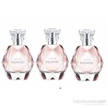 Avon Femme Edp 50 Ml Bayan Parfüm 3 Adet