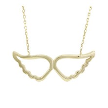 AltınSepeti Altın Melek Kanatlı Kolye AS422KL