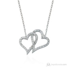 Glorria 925 Ayar Gümüş Kalp Kolye