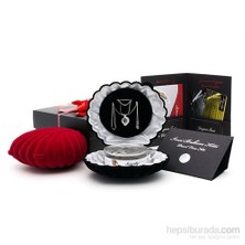 İstiridye İnci Efsane Citrin Kolye Seti (Tahiti AAA Kalite)