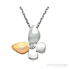 Gizzaro 0.03 Karat Pırlanta Kelebek Kolye gmy110