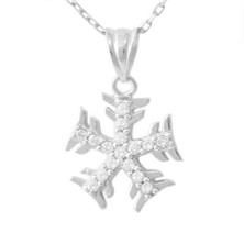 AltınSepeti Beyaz Altın Kartanesi Kolye AS237KL