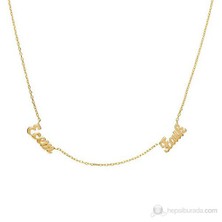 Glorria Özel İki İsimli Kolye