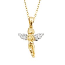 AltınSepeti Aşk ve Ceza Melekli Altın Kolye AS04KL