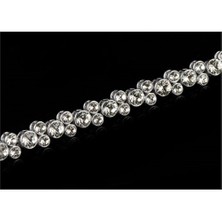 Monemel Swarovski® Taşlı Su Yolu Bileklik