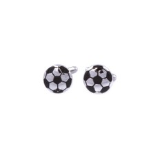 Style & Steel Futbol Topu Çelik Erkek Kol Düğmesi