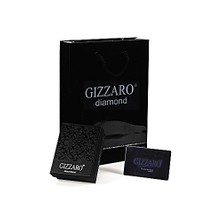 Gizzaro Ametist Pırlanta Küpe GZKP046