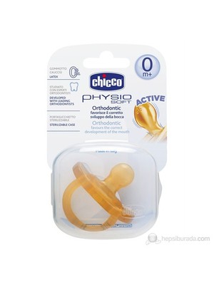 Chicco Physio Soft Kauçuk 12 ay+ Tekli Kutu