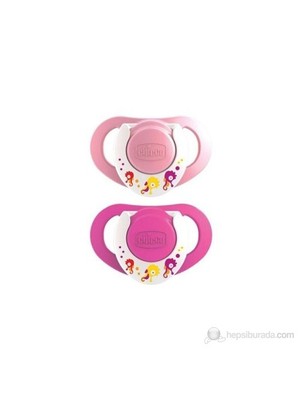 Chicco Physioring Pembe Kaucuk 4 ay+ 2Lı