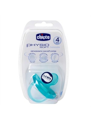 Chicco Physio Soft Silikon 4 ay+ Tekli